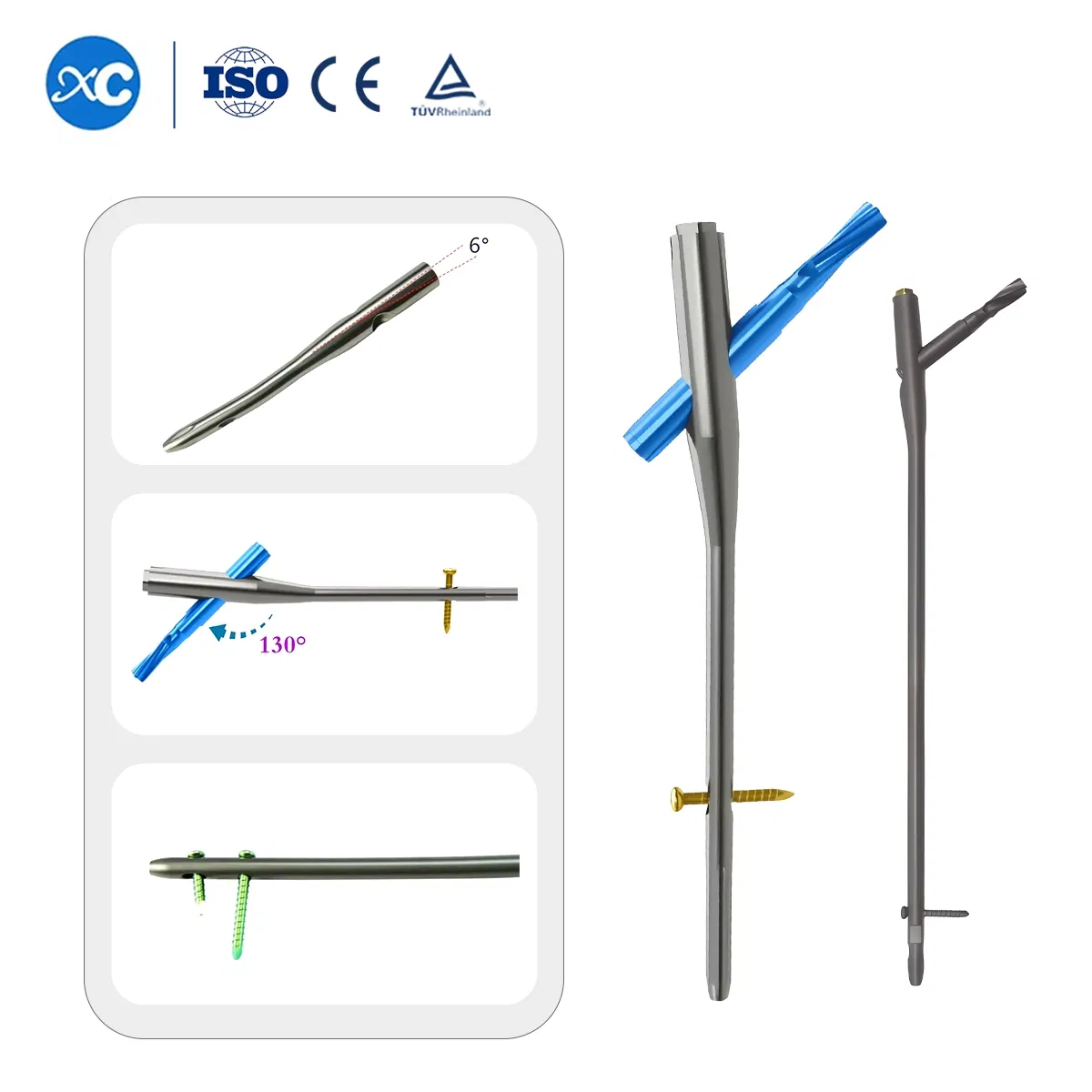 Trauma Surgery Implants Gama Interlocking Pfna Intramedullary Nail