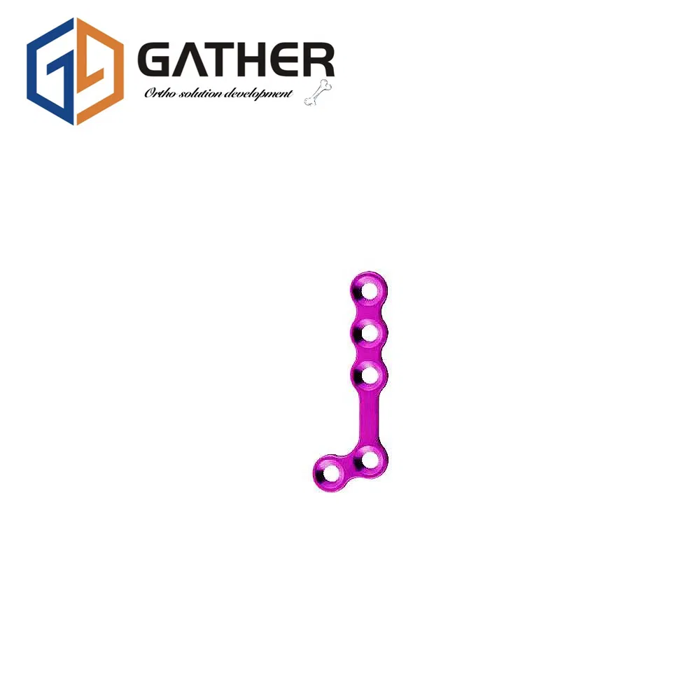 Maxillofacial Micro 110° L-Plate 5holes Trauma Implant Series Plastic Cosmetic Surgery