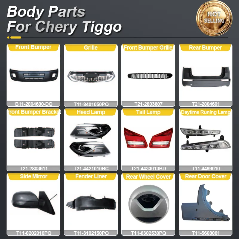 Perfectrail 4X4 Car Accessories Auto Engine Body Kit Spare Parts for Chery Tiggo 7 8 2 3 4 5 PRO Plus