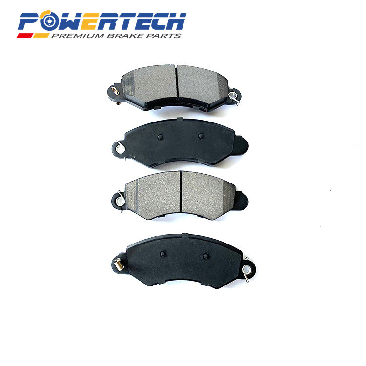 Germany Cars Brake Systems Low Metal Semi-Metallic Low-Steel Ceramic Noiseless No-Dust Disc Brake Pads Auto Parts for Audi VW