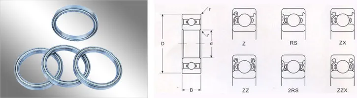 Thin Wall Bearing 6811