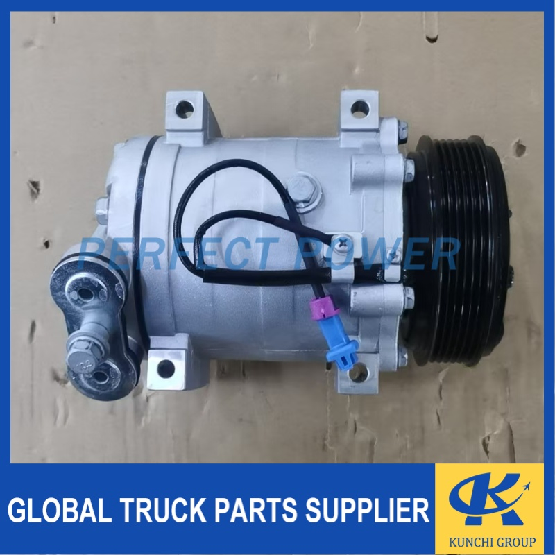 High Quality A/C Compressor Unit Foton Light Truck Parts Dz14251843007 Air Conditioning Compressor Assembly