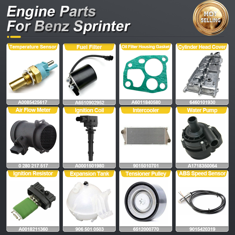 PERFECTRAIL Car Accessories Auto Spare Engine Body Parts For Mercedes Benz Sprinter Van 901 902 903 906 907