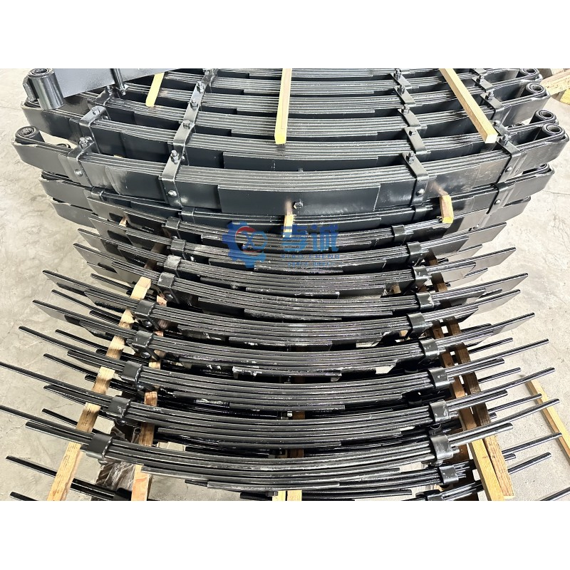 Auto/Spare Parts Single Axle Air Suspension for Double Eyes Heavy/Light Leaf Spring for Semi/Boat/Dump Trailer/Truck/Camper/Caravan/Farm Vehicle/Tipper Lorry