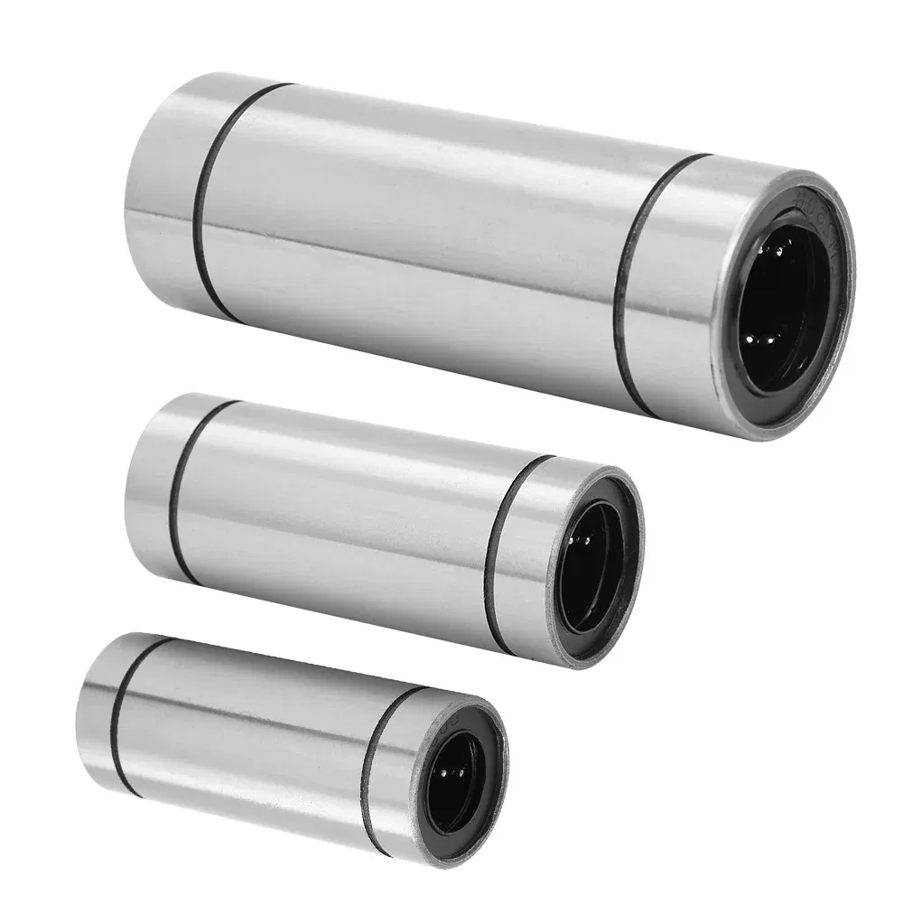 Extended Bearing Mechanical Accessory, Extended Version Lm25luu Linear Performance Steel Stainless Metric Flanged Ball Roller Auto Bearing