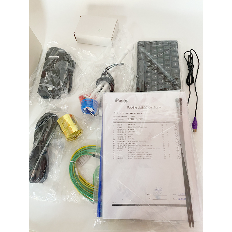 Rayto Veterinary Auto Hematology Analyzer 3-Part 23 Parameters with Good Price Veterinary