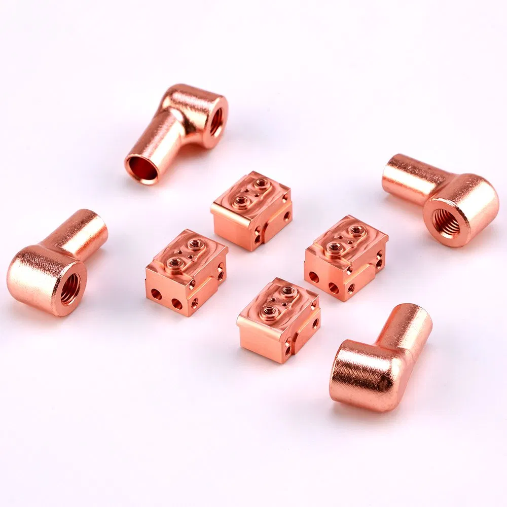 Good Price Factory OEM Precision Custom Brass Parts Red Copper Parts for Mechanical Equipment