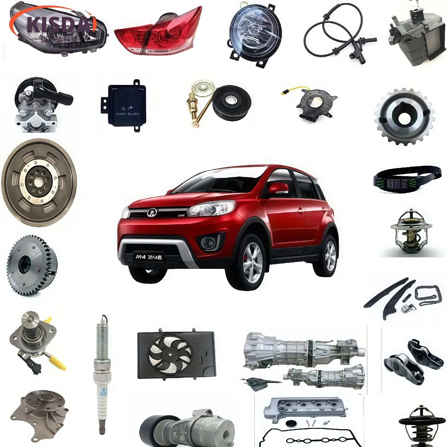 Great Wall Auto Parts Car Spare Accessories for Haval Tank Poer Ora Wey Series H6 H5 H9 Jolion Big Dog King Kong Tank 300 500 EV Hybrid Mo Wingle 5 M4