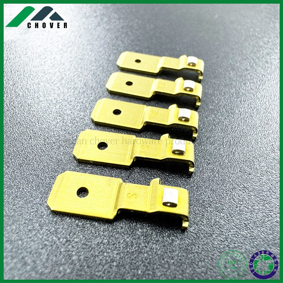 Brass Copper Spot Welding Electrical Components Contact Terminal for Sensor Auto Spare Parts
