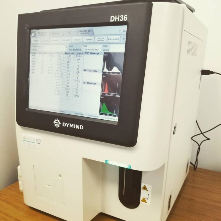 2025 New Dymind Dh36 3- Part Auto Hematology Anylyzer