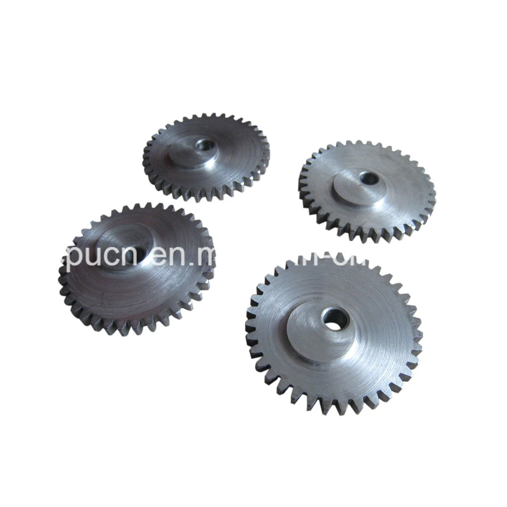 OEM High Precision Stainless Steel Metal Drawing Part / CNC Gear and Pulley