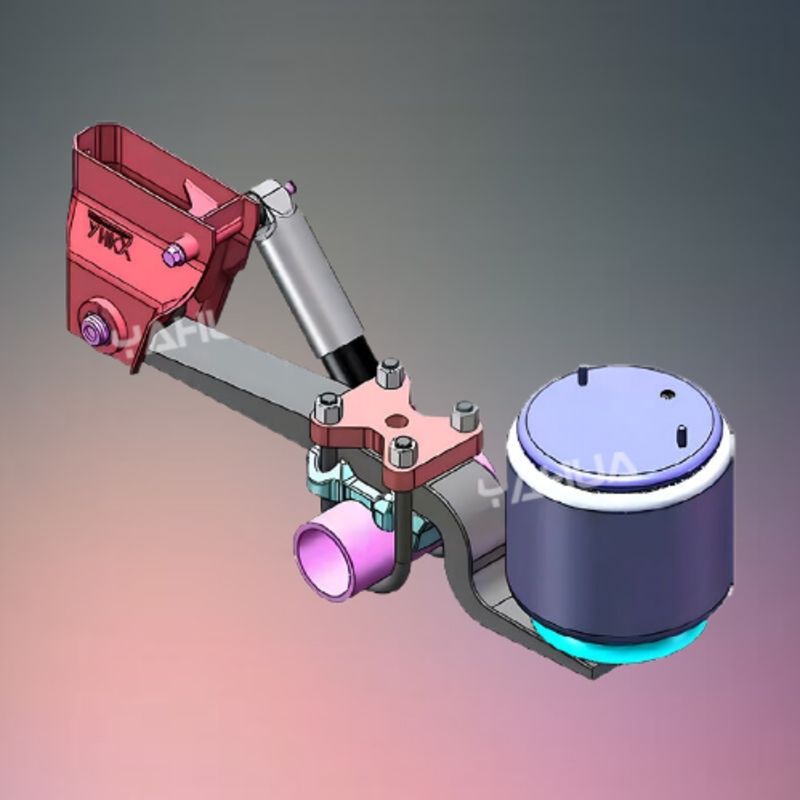 Yahua Custom 25t 30t 35t 40t 24t 28t 32t 36t Trailer Track Auto Parts Axle Single Point Suspension Bogie