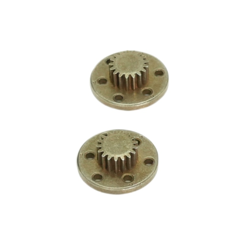 OEM ODM High Precision Professional Parts Electro-Plating Hardware Parts Powder Metallurgy Metal 17 Tooth Gear a Layer of Planetary Carrier for Gearbox Reducer