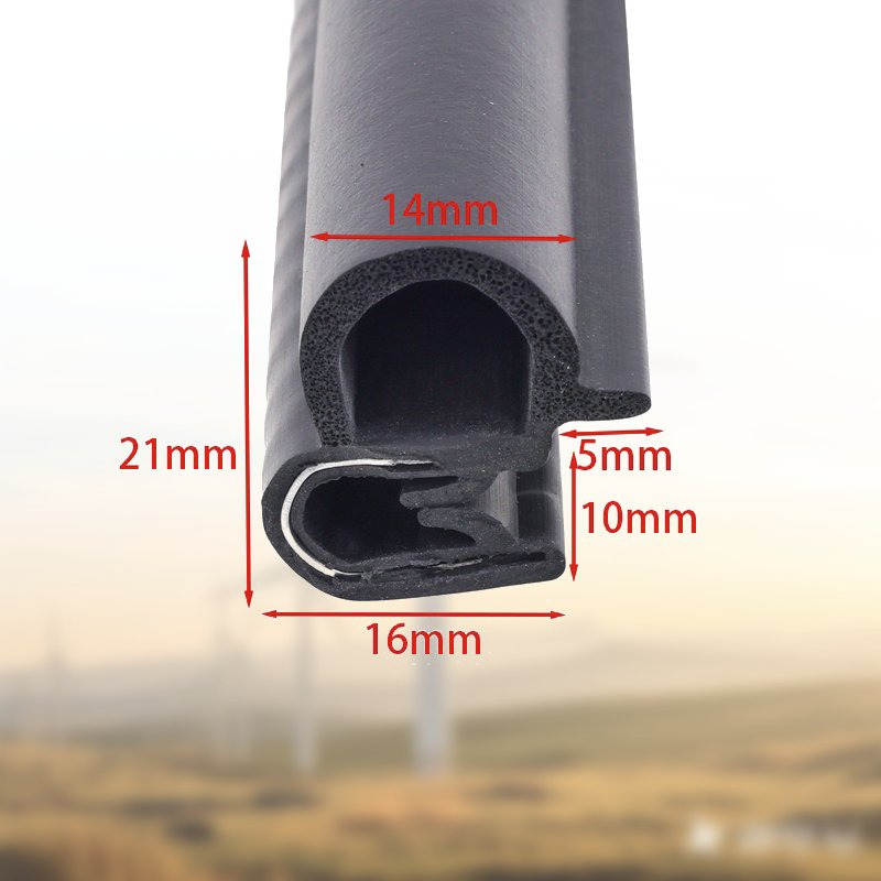 Self-Adhesive EPDM/PVC/Silicone Rubber Products Door Seal for Cars Windows Mechanical Container