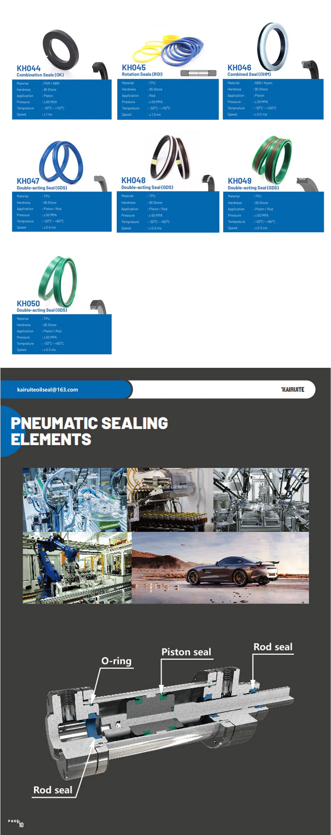 Tg4 Mechanical Oil Seal