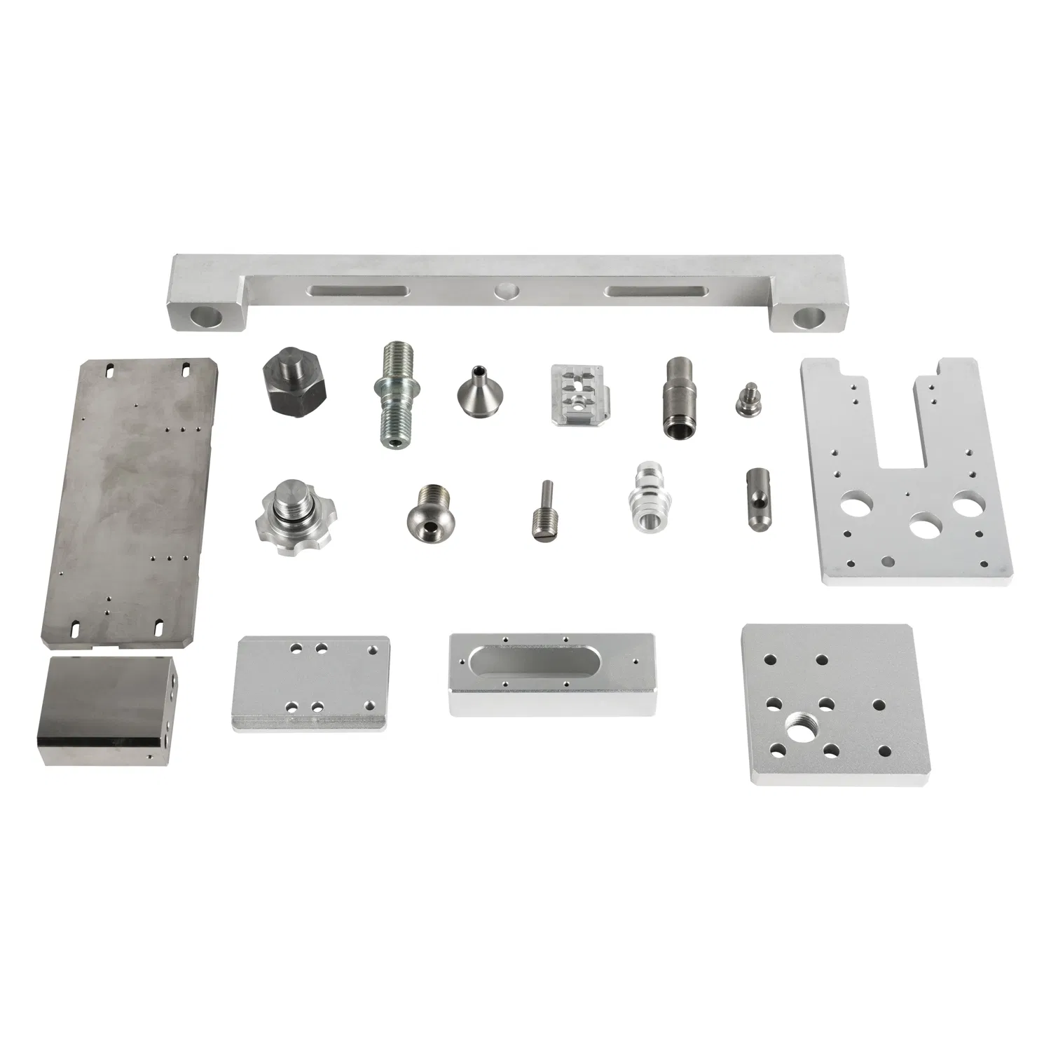 Biocompatible Gr2 CNC Machined Parts for Medical Device Connectors with ISO 13485 Certification Model Mc-Ti-033