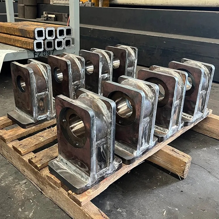 Qing Dao Heavy Duty Mechanical Equipment Welding Parts Robot Metal Structural Parts