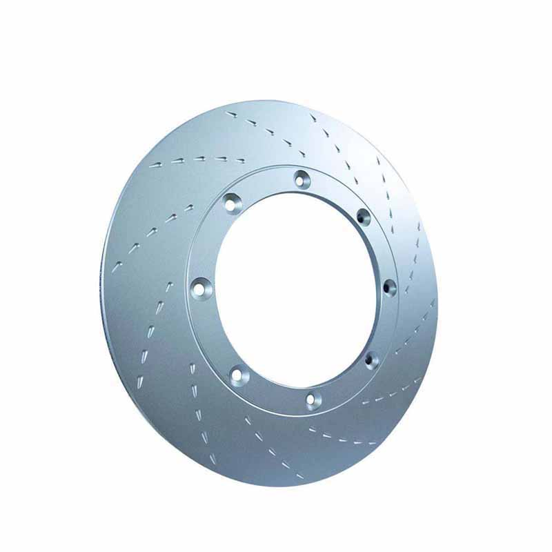 High Quality Auto Brake System Parts Drilled and Slotted Disc Brake Rotor for Mazda Maserati