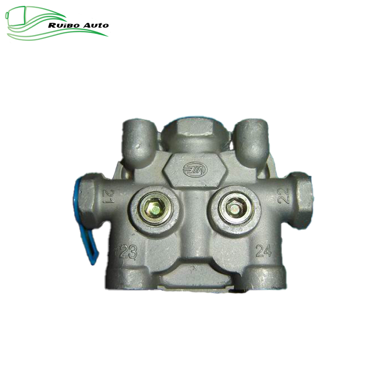 Wholesale China Bus Auto Spare Parts Brake System Four Circuit Protection Valve 3515-00042 for Yutong Zhongtong Higer Bus