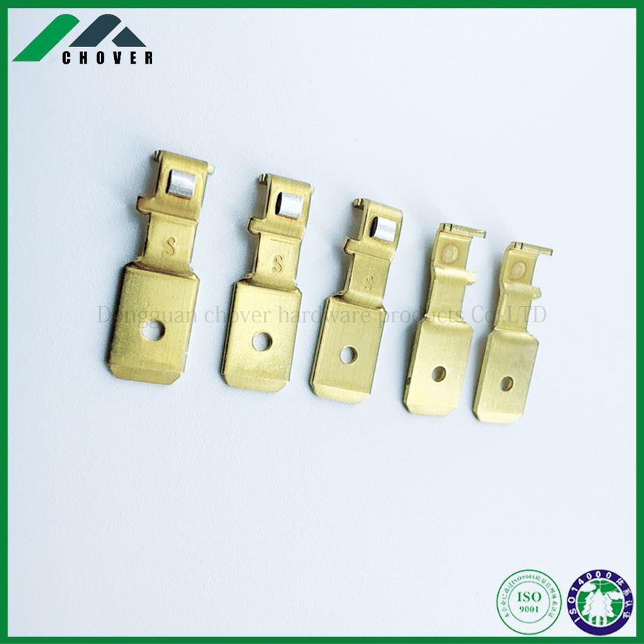 Brass Copper Spot Welding Electrical Components Contact Terminal for Sensor Auto Spare Parts