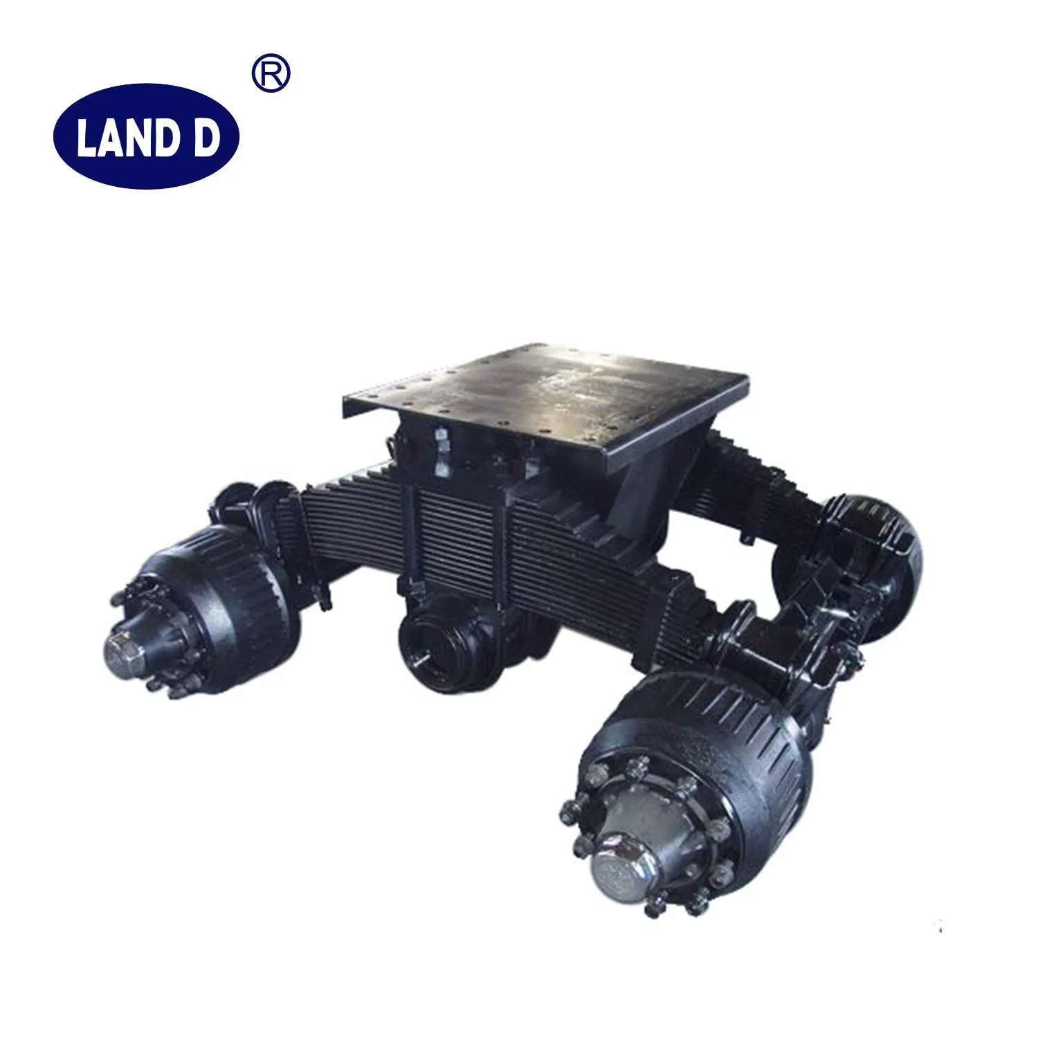 Truck Auto Part Bogie Suspension OEM Factory Germany European American Type Tractor Air Suspension Trailer Single Point Suspension