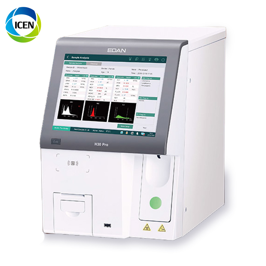 H30PRO Edan H30 PRO Auto Hematology Analyzer 3 Part Diff