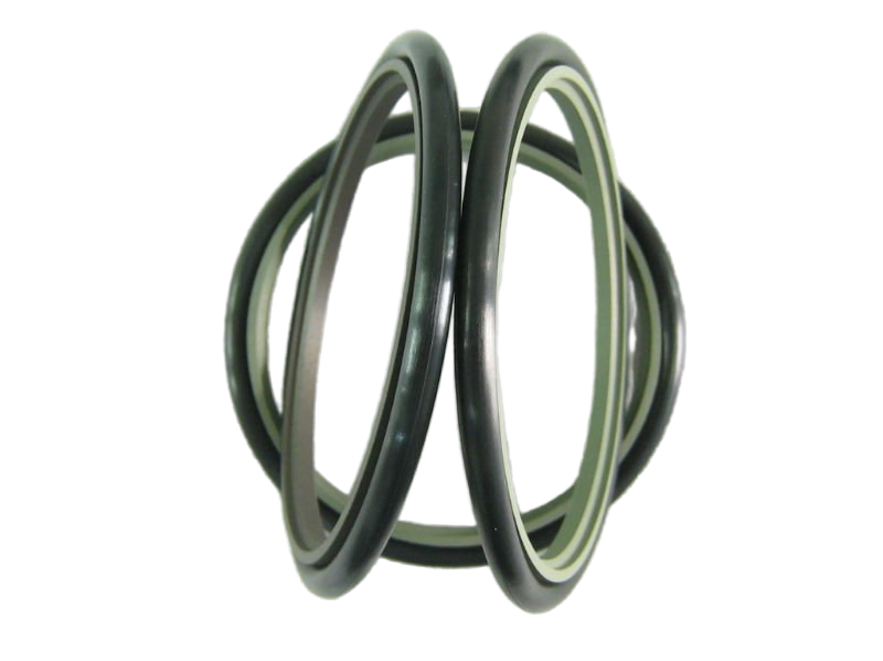 PTFE Bronze PU Hydraulic Oil Seal Rod Step Mechanical Rubber Gasket