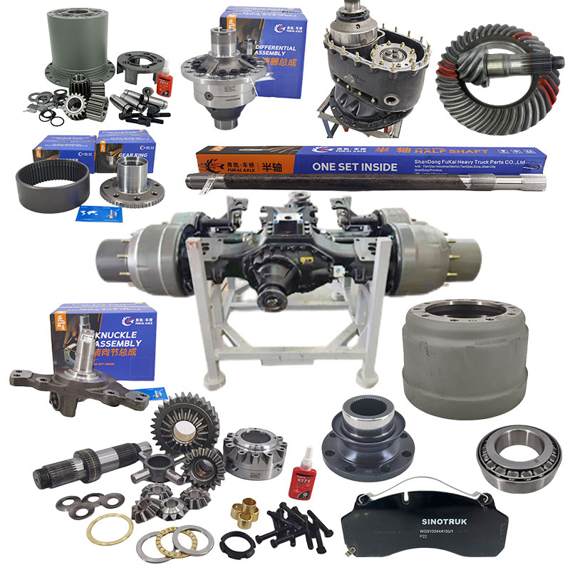 Heavy/Light/Mining/Dump/Trailer/Loader Truck Chassis/Axle/Gear/Steering/Brake/Shaft/Gearbox/Rubber/Carriage-Frame/Transmission/Engine/Cabin Auto Spare Parts
