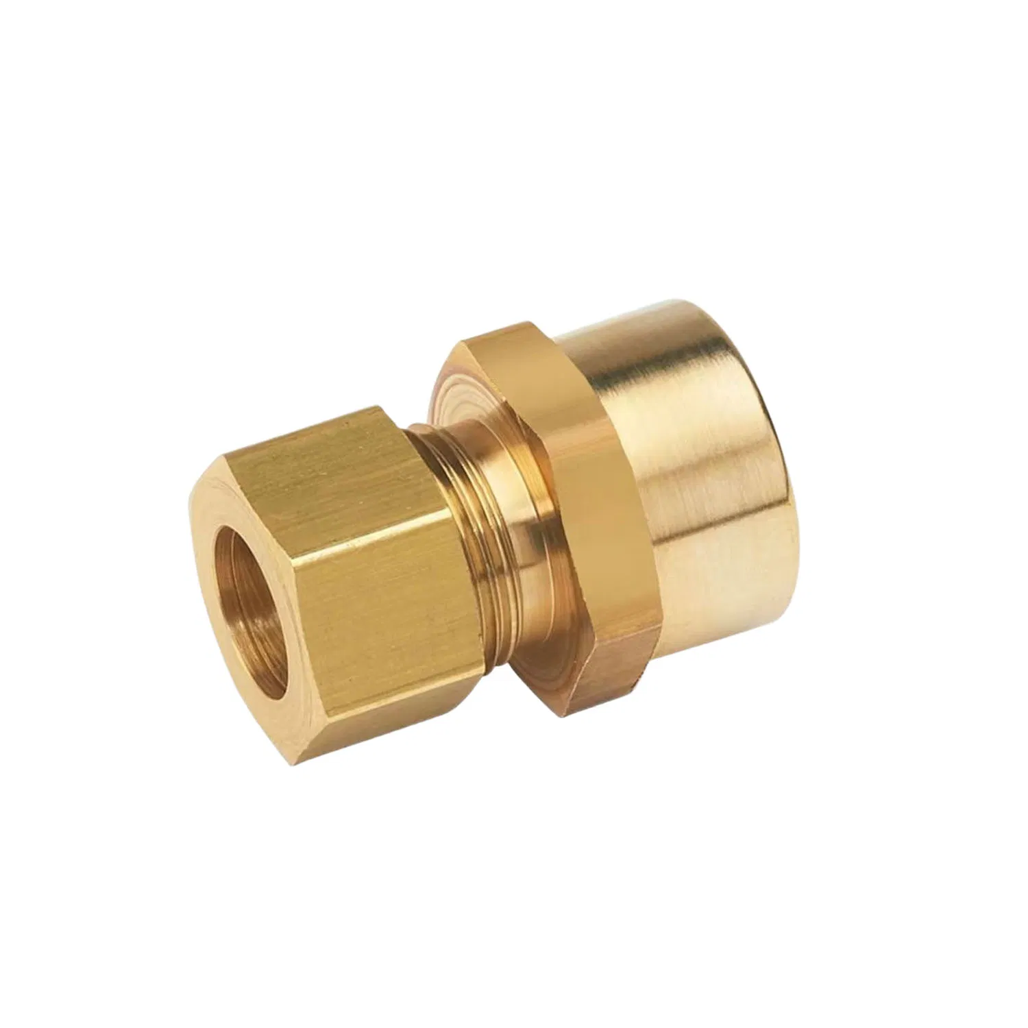 Precision Copper CNC Machined Parts for Electrical Connector Components with ISO 9001 Certification Model Mc-Cu-007 Tin-Plated Surface