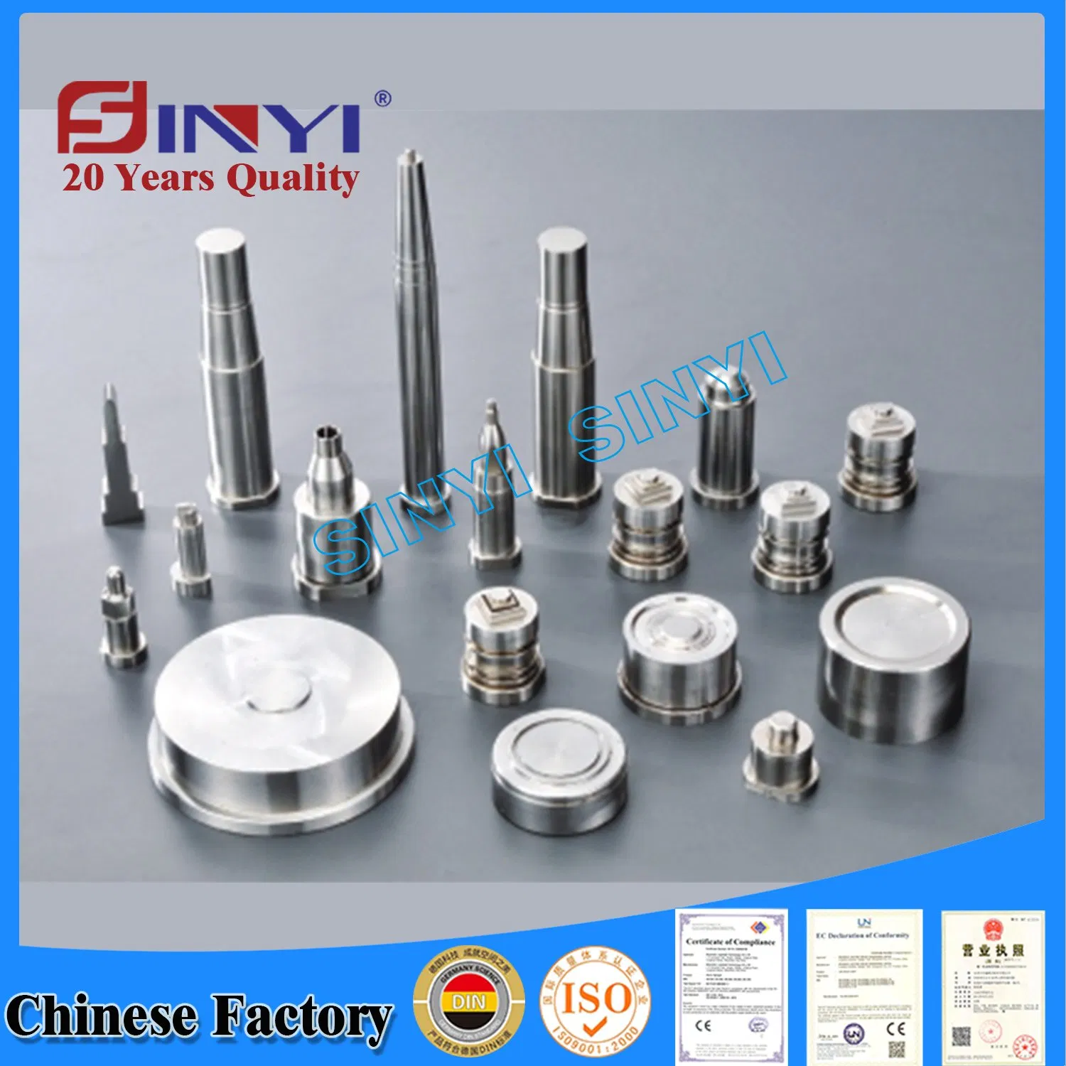 Precision Machining Automotive Mold Parts Machinery Manufacturing Non-Standard Custom Rifling Screw Mold Accessories / Mechanical Equipment Parts