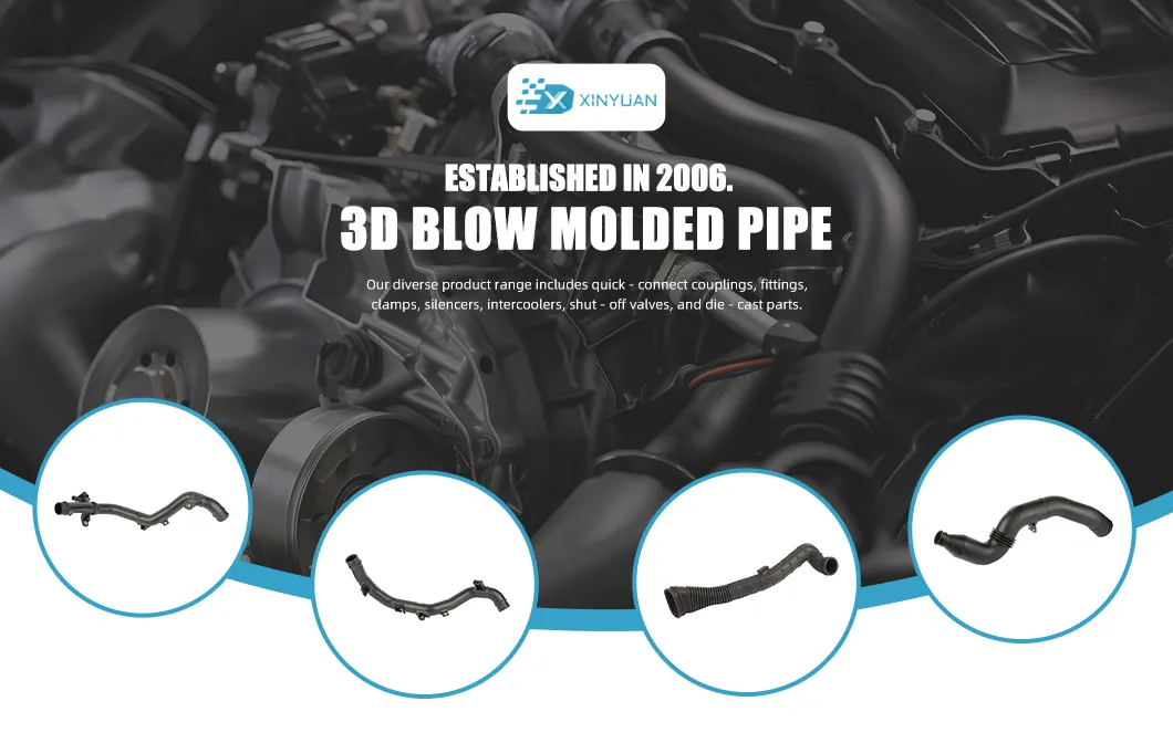 3D Blow Molded Pipe