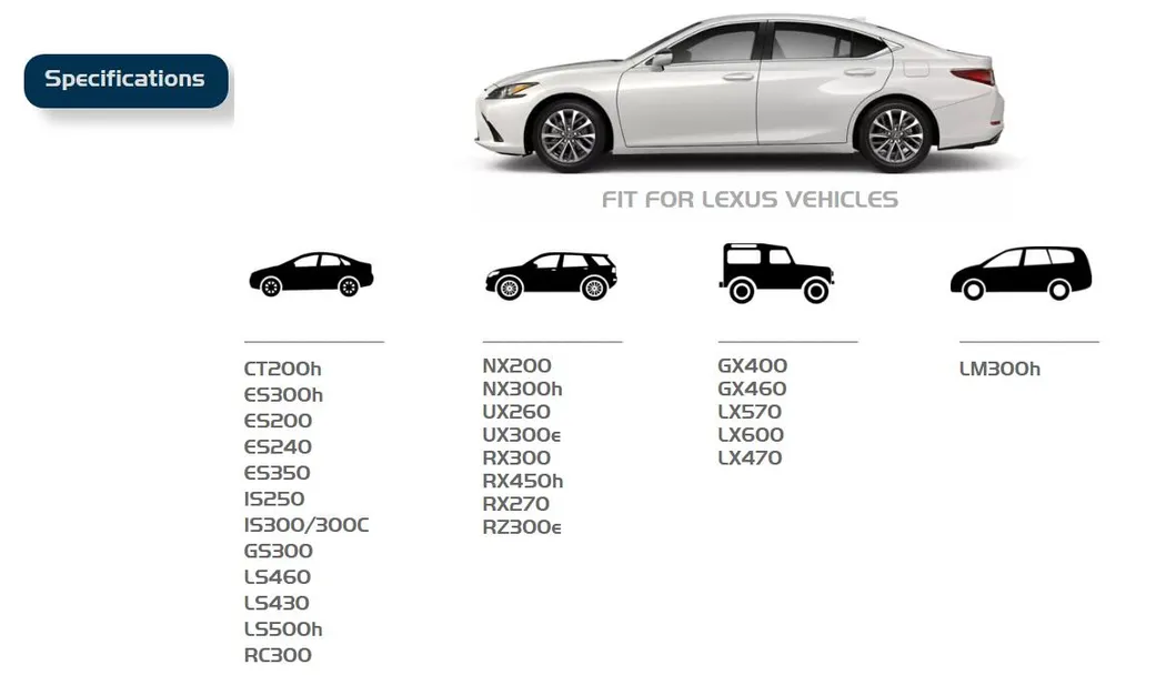 Lexus ES Parts 7
