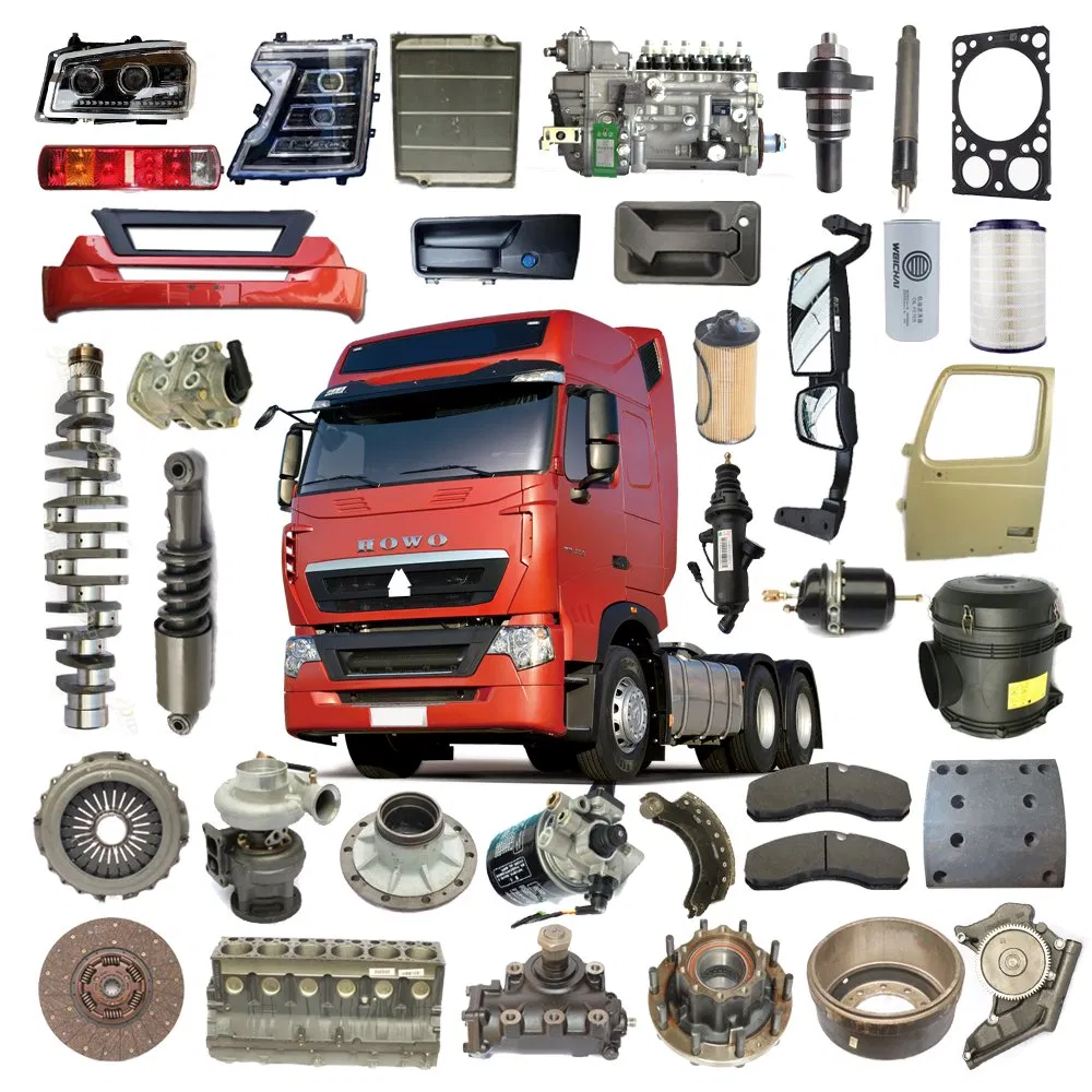 Sinotruck A7 T7 T7h T5g Truck Auto Engine Body Parts Sinotruk 371 375 336 380 370HP HOWO Tractor Spare Parts