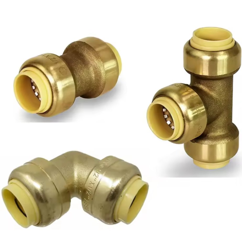 Durable Brass H65 CNC Machined Parts for Pipe Connectors with ISO 9001 Certification Model Mc-Br-068 Lead-Free