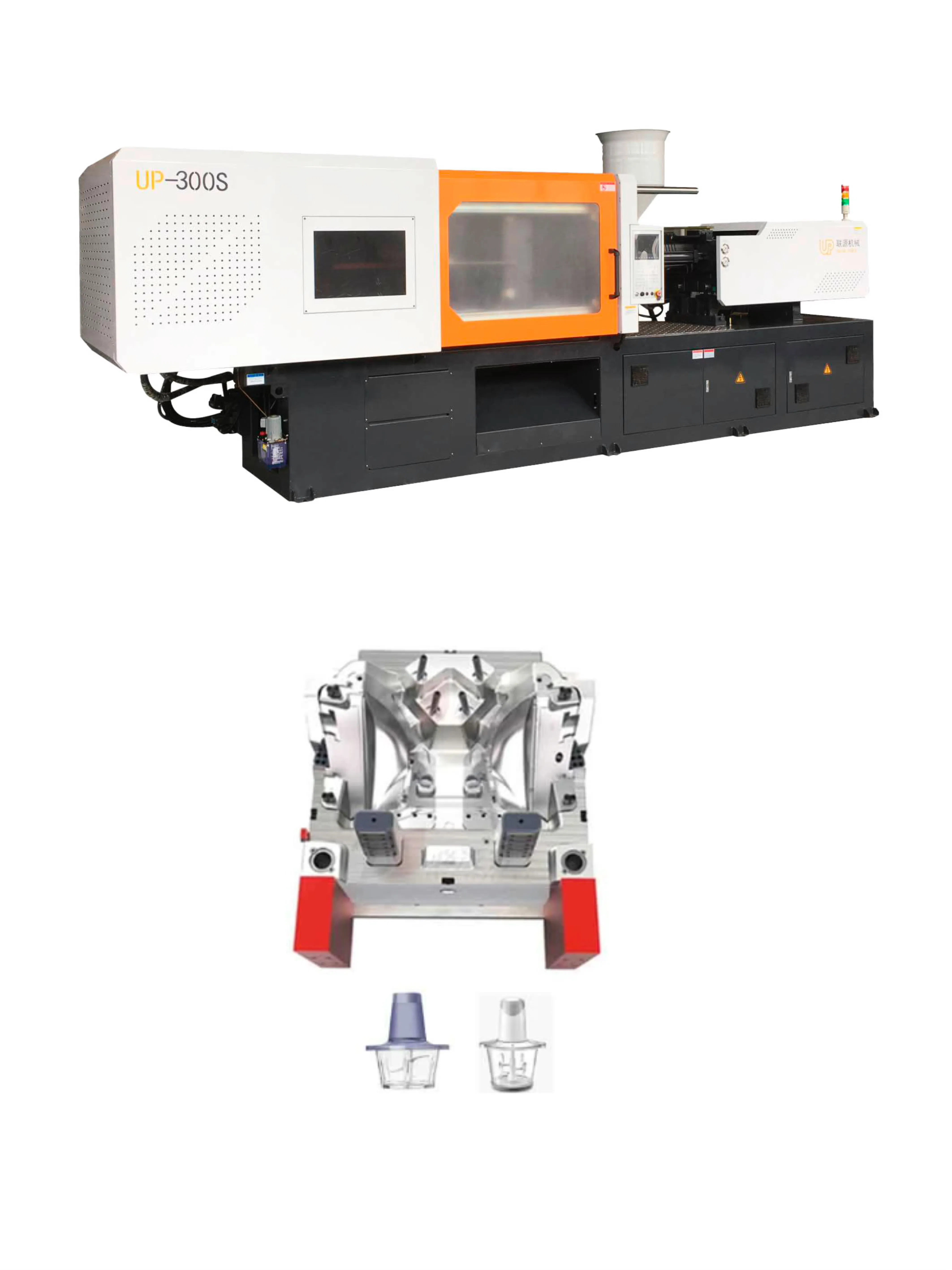 Plastic Machine Parts with 16kw Heating Power