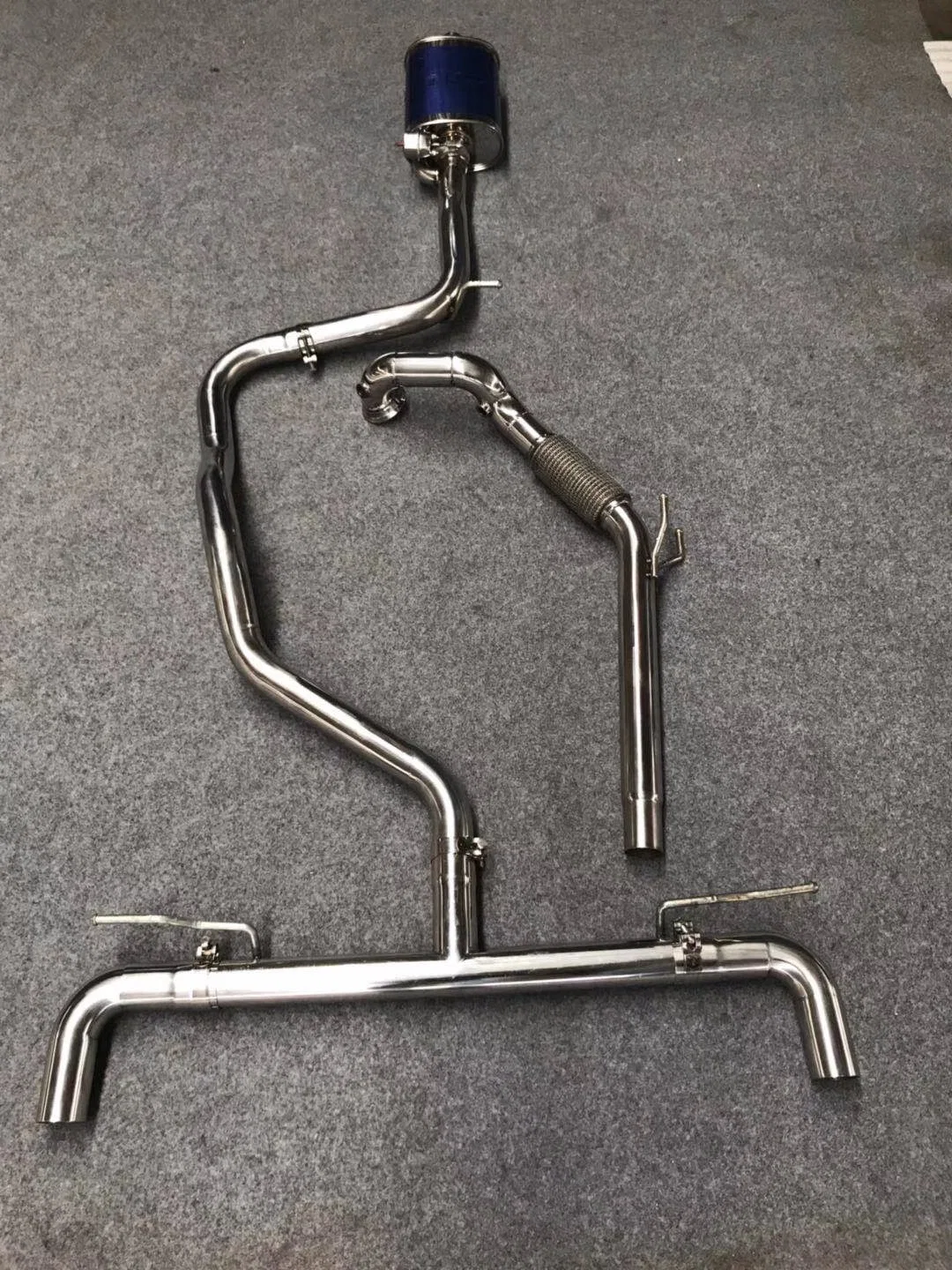 High Performance Automotive Components for Hongye China Supplier/409 Stainless Steel Exhaust Muffler