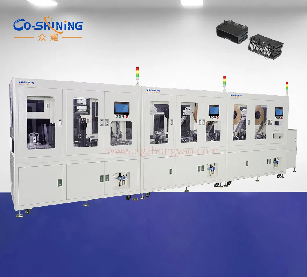 Connector Pin Bending Assembly Auto Production with High Yield Rate