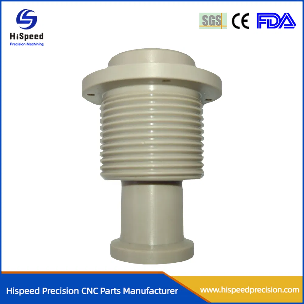 Plastic CNC Milling Peek Interface Screw Fastener Spare Parts for Medical Equipment
