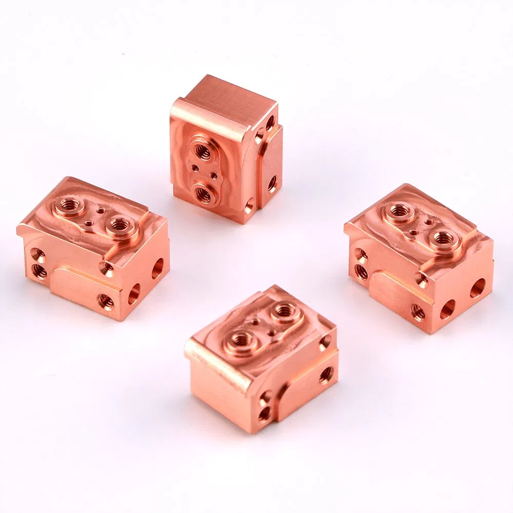 Good Price Factory OEM Precision Custom Brass Parts Red Copper Parts for Mechanical Equipment