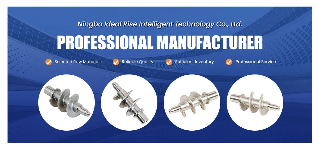 Precision Metal Casting Banner