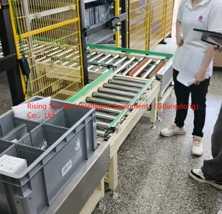 High-Precision Conveying Equipment with Sensing for Auto Chassis Transport