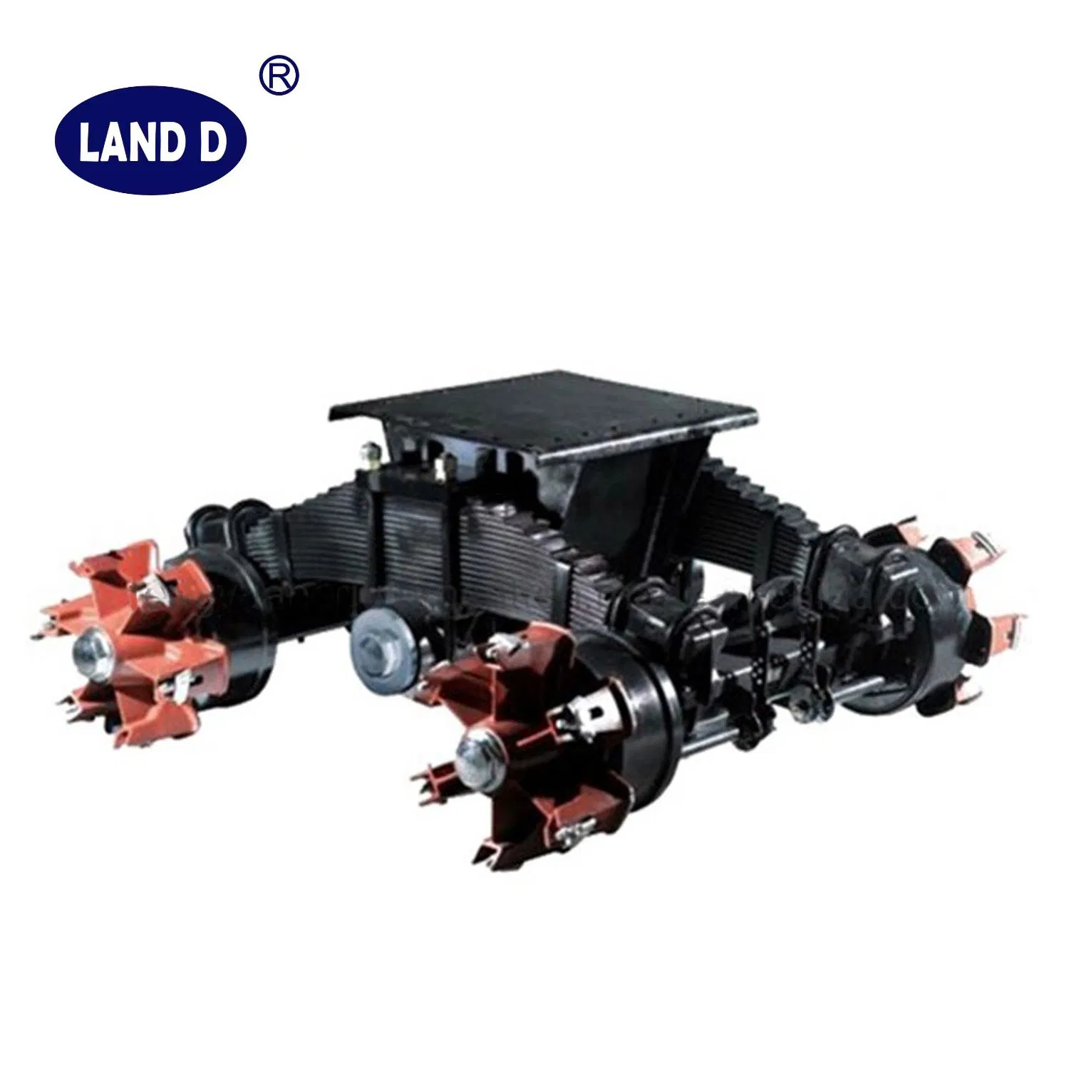 Truck Auto Part Bogie Suspension OEM Factory Germany European American Type Tractor Air Suspension Trailer Single Point Suspension
