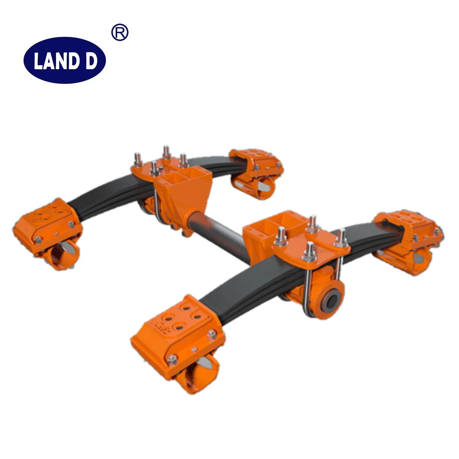 Truck Auto Part Bogie Suspension OEM Factory Germany European American Type Tractor Air Suspension Trailer Single Point Suspension