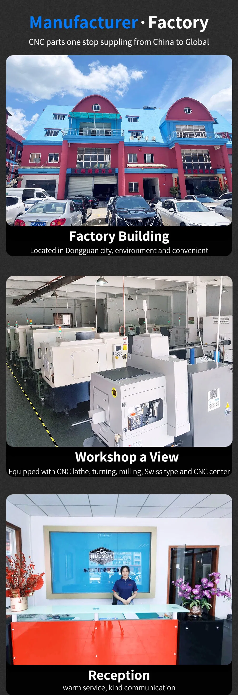 High Precision Parts Display