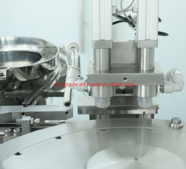 Auto Filling and Plugging for Pre-Sterilized Syringes