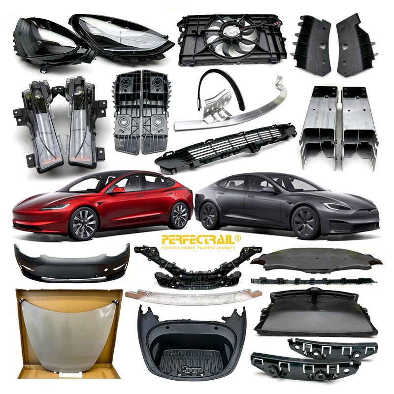PERFECTRAIL Electric Car Accessories Auto Chassis Engine Body Kit Spare Parts for Tesla Model Y 3 S X