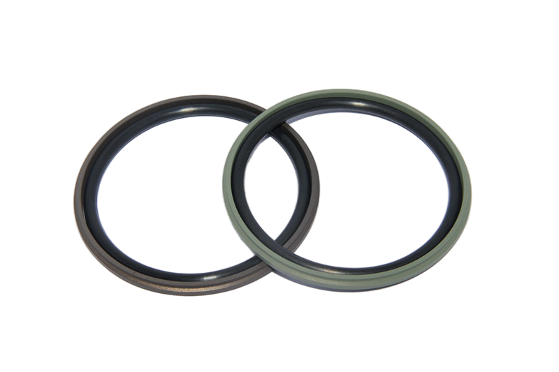 PTFE Bronze PU Hydraulic Oil Seal Rod Step Mechanical Rubber Gasket