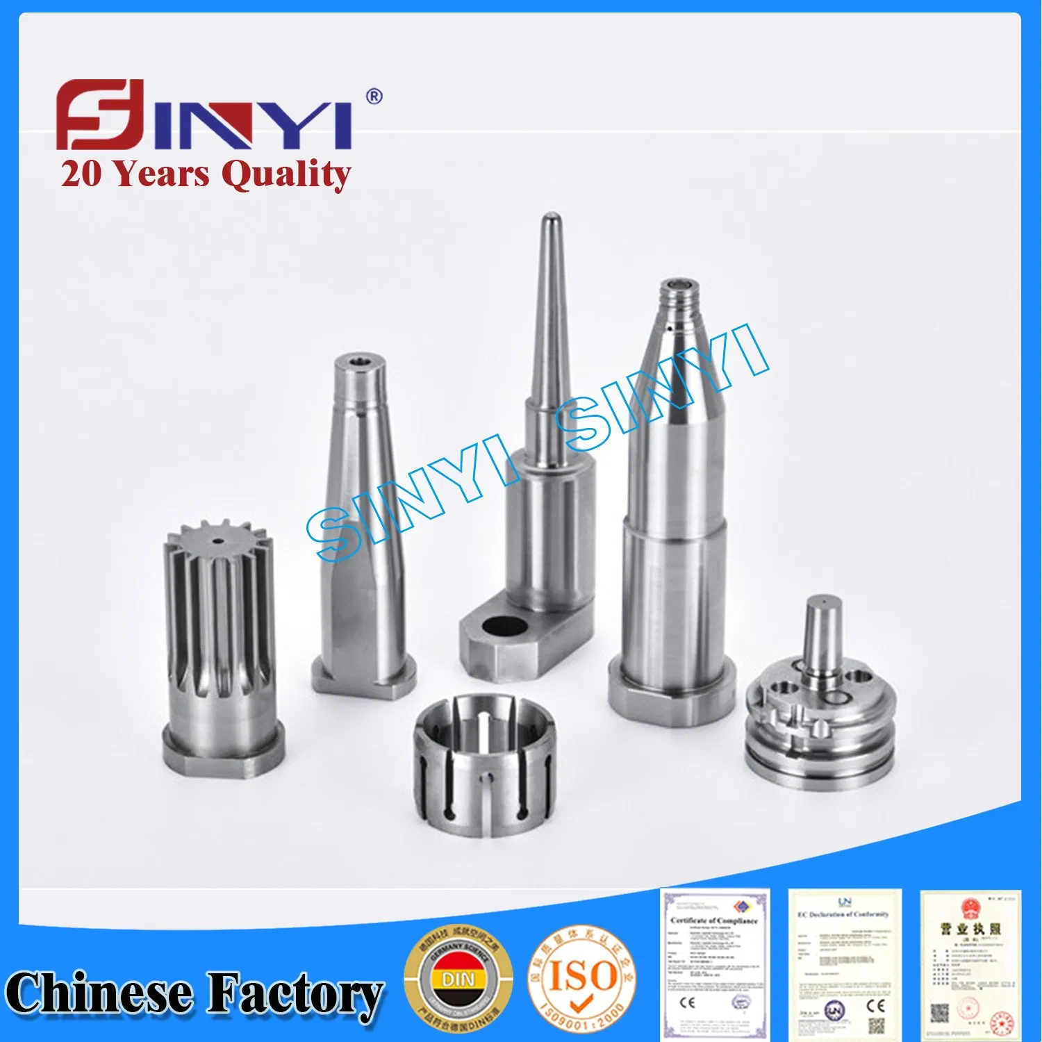 Precision Machining Automotive Mold Parts Machinery Manufacturing Non-Standard Custom Rifling Screw Mold Accessories / Mechanical Equipment Parts
