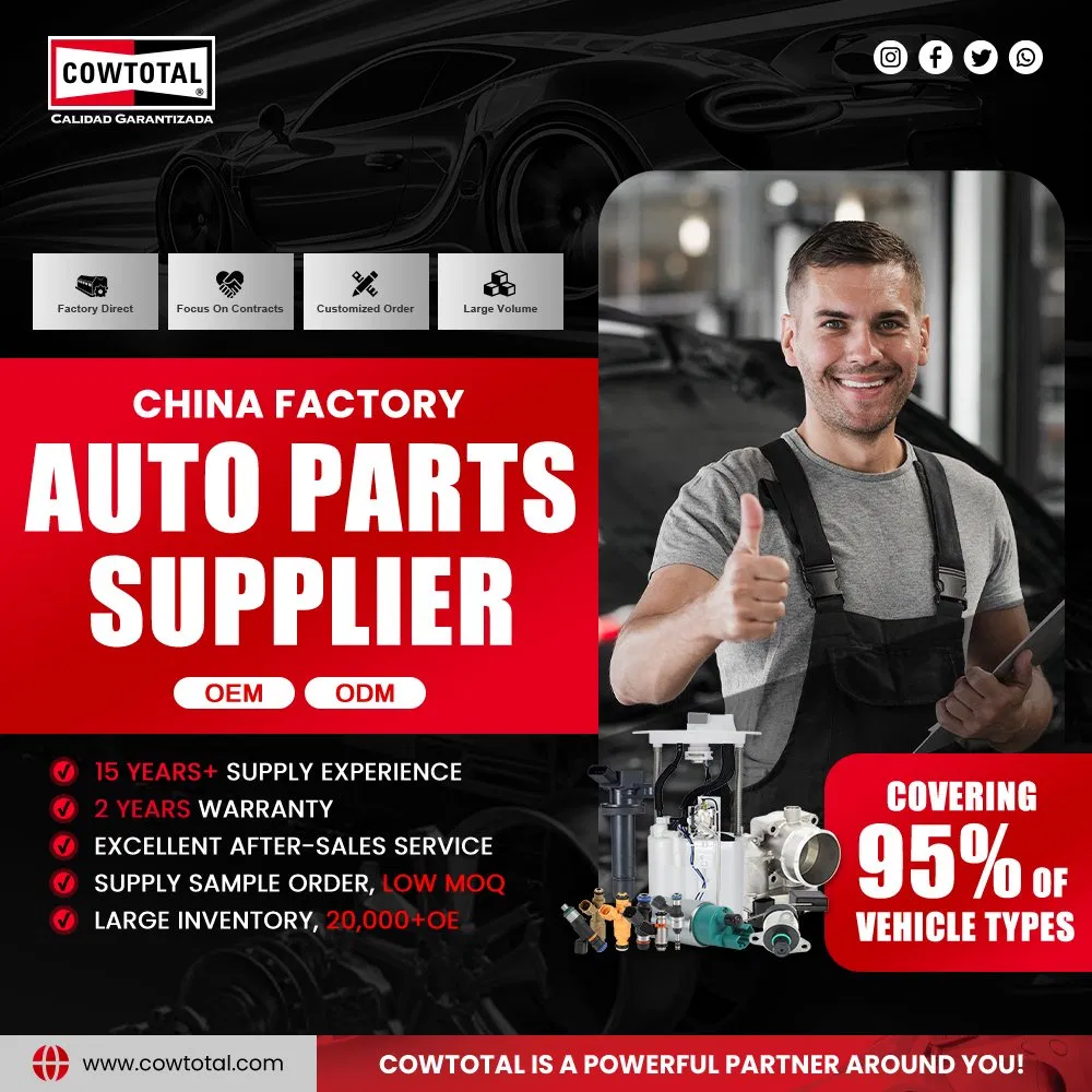 Cowtotal Brand Factory Wholesale Price Auto Spare Parts for Japanese Car Toyota Nissan Mazda Mitsubishi Honda Hyundai KIA Suzuki Ford Chevrolet VW