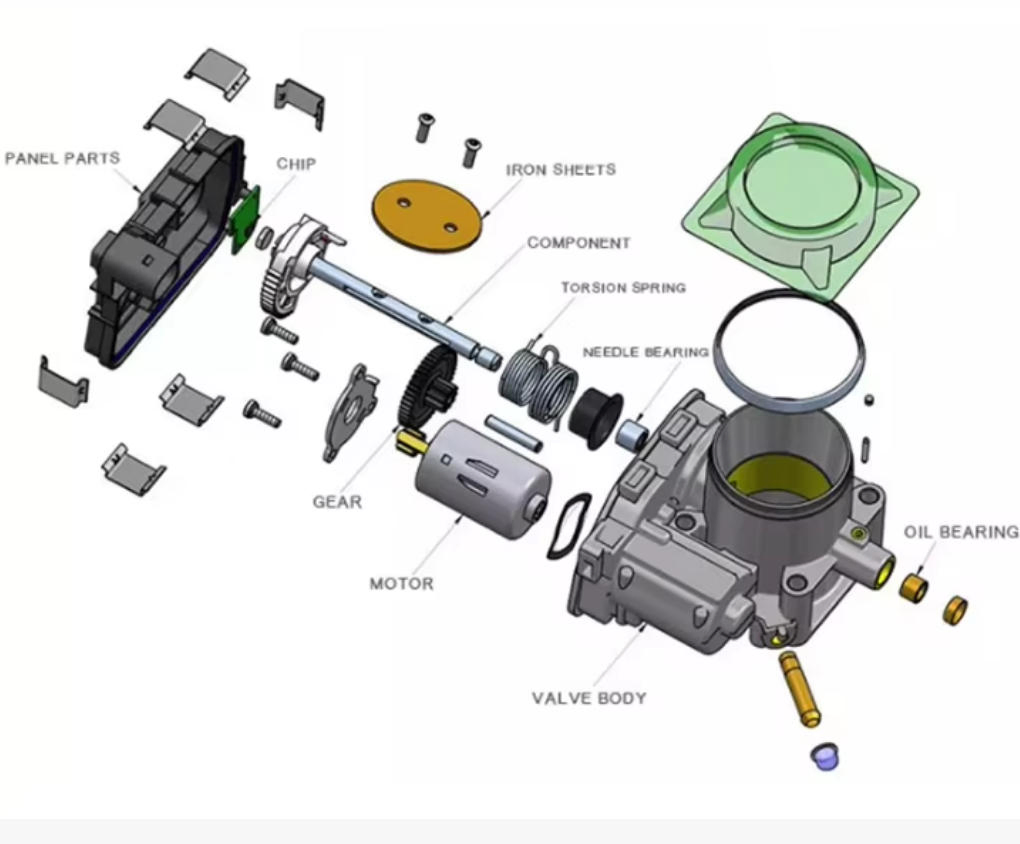 Auto Engine Throttle Body OEM 1450A101 Fits for Mitsubishi 2008-2012 for Lancer Outlander